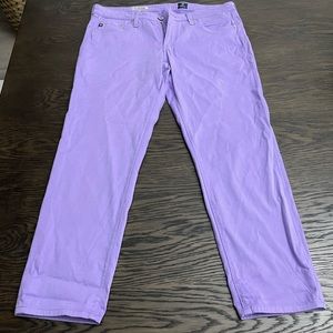 AG the Stilt Crop cigarette Jean crop 31